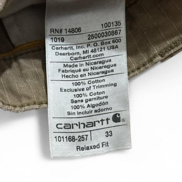 Tan Carhartt cargo shorts - Picture 4 of 4